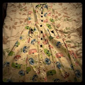 Voodoo Vixen Retro Camper Dress
